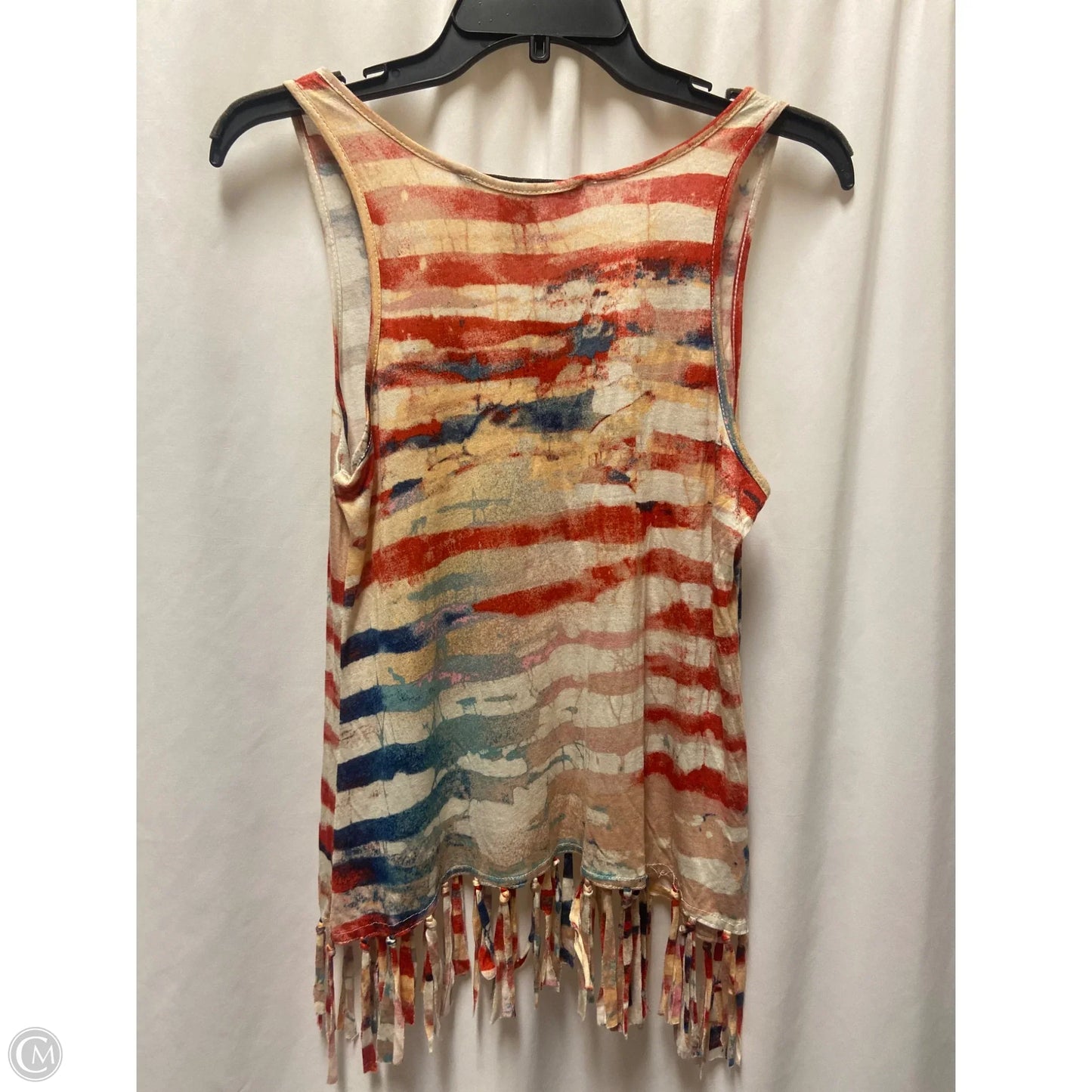 Top Sleeveless By American Rag In Red, Size: S