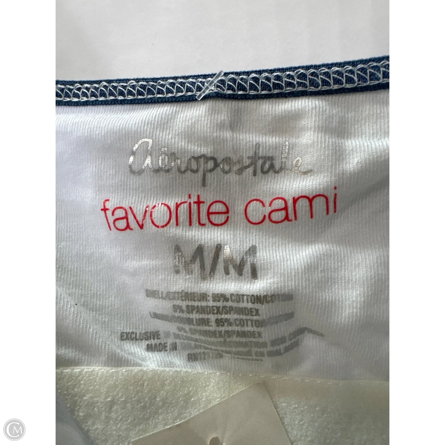 Top Sleeveless By Aeropostale In Blue, Size: M