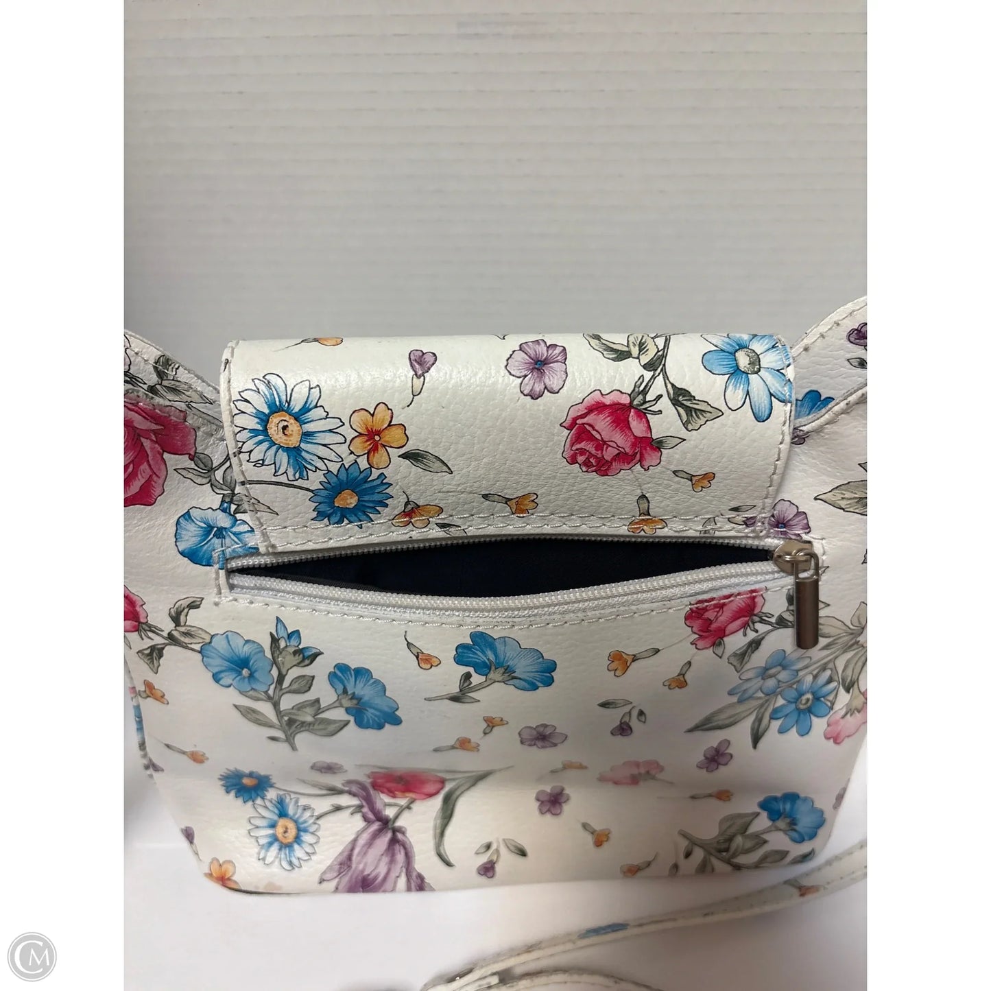 Handbag Leather By Clothes Mentor, Size: Small