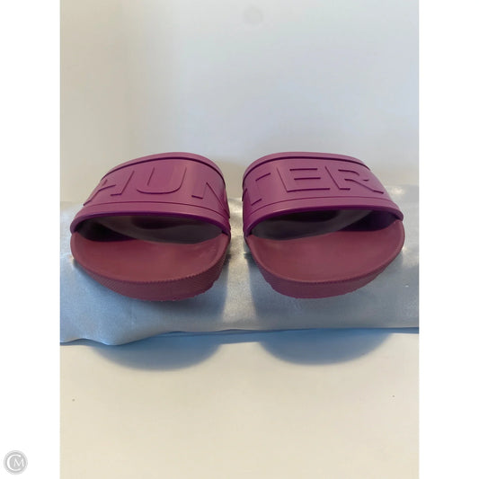 Shoes Flats By Hunter In Purple, Size: 5