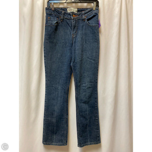 Jeans Straight By Levis In Blue Denim, Size: 4