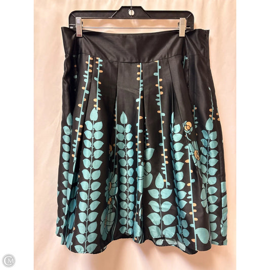 Skirt Midi By Mossimo In Black, Size: 10