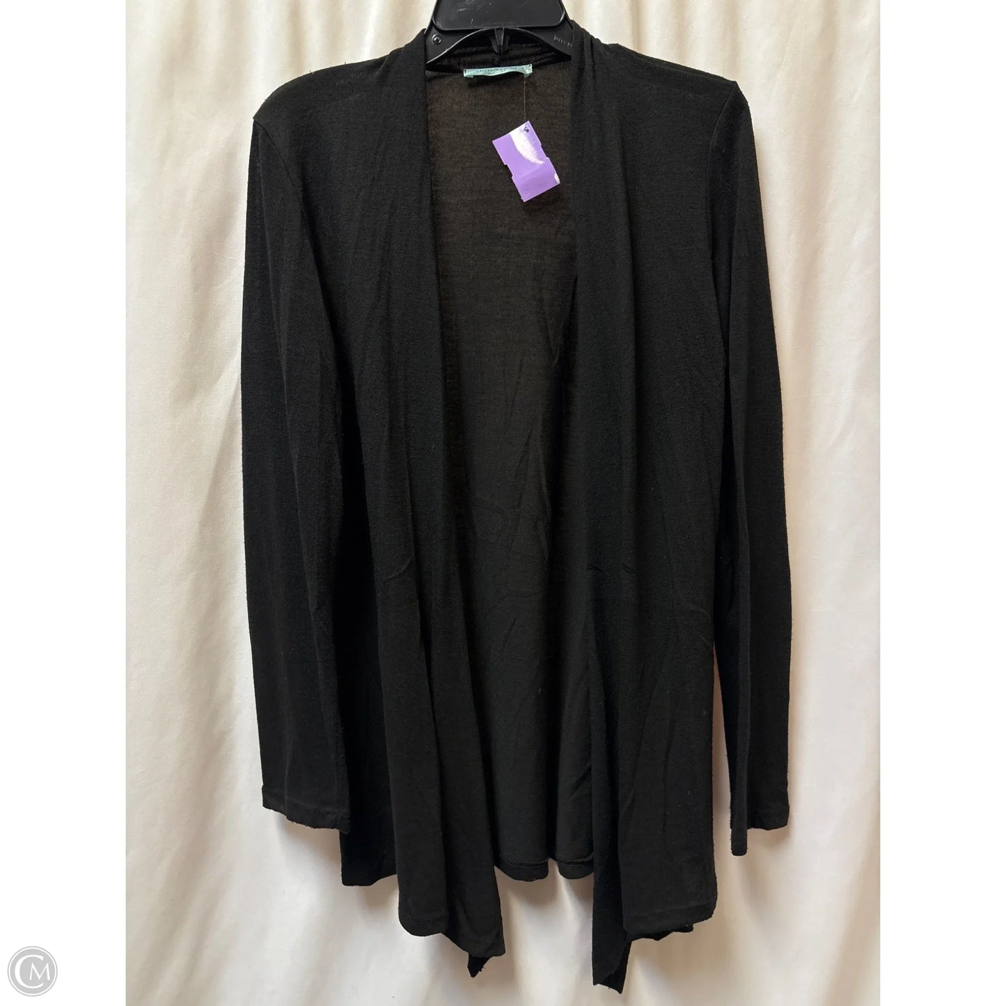 Cardigan By Chris And Carol In Black, Size: L