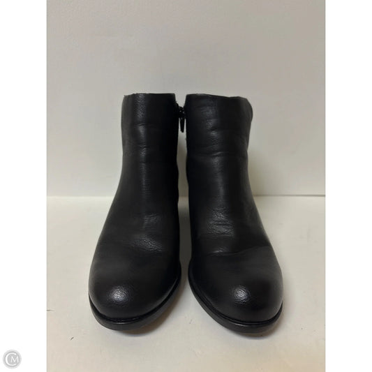 Boots Ankle Heels By Boc In Black, Size: 7.5