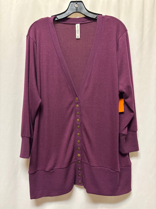 Cardigan By Zenana Outfitters  Size: 2x