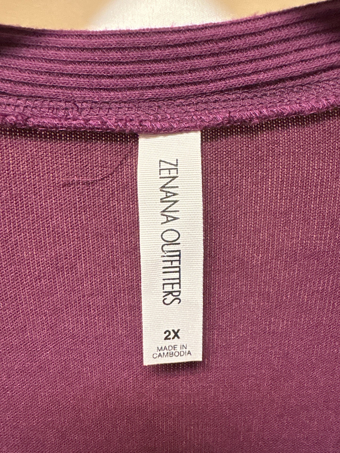 Cardigan By Zenana Outfitters  Size: 2x