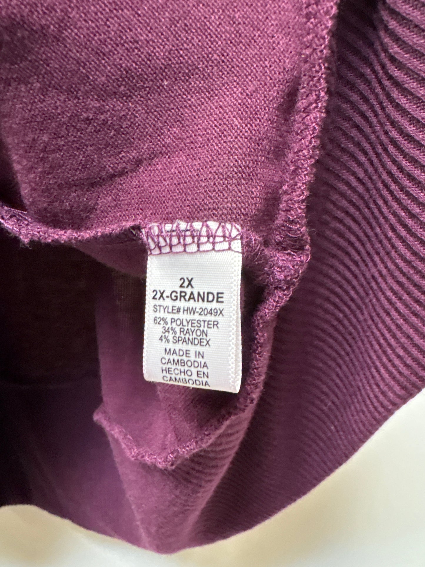Cardigan By Zenana Outfitters  Size: 2x
