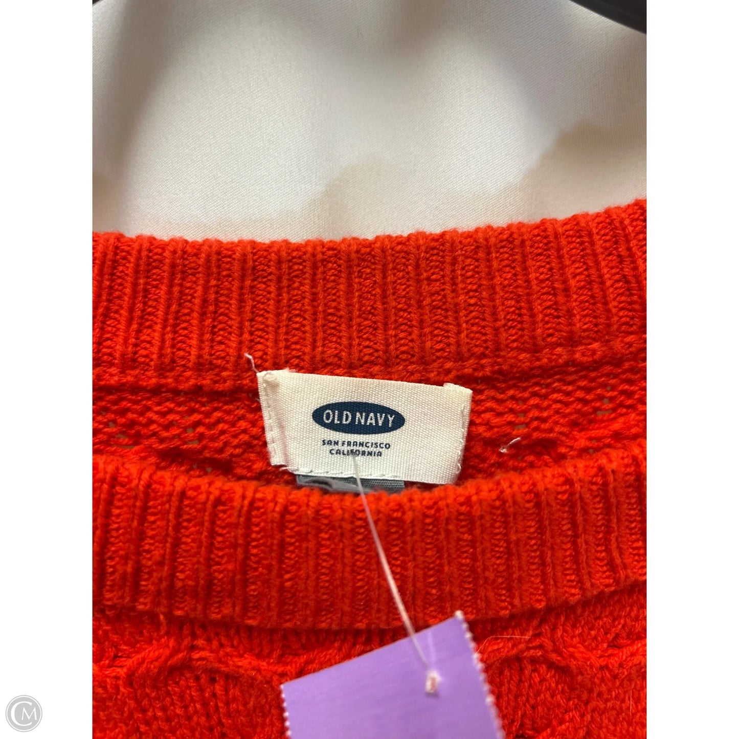 Sweater By Old Navy In Orange, Size: S