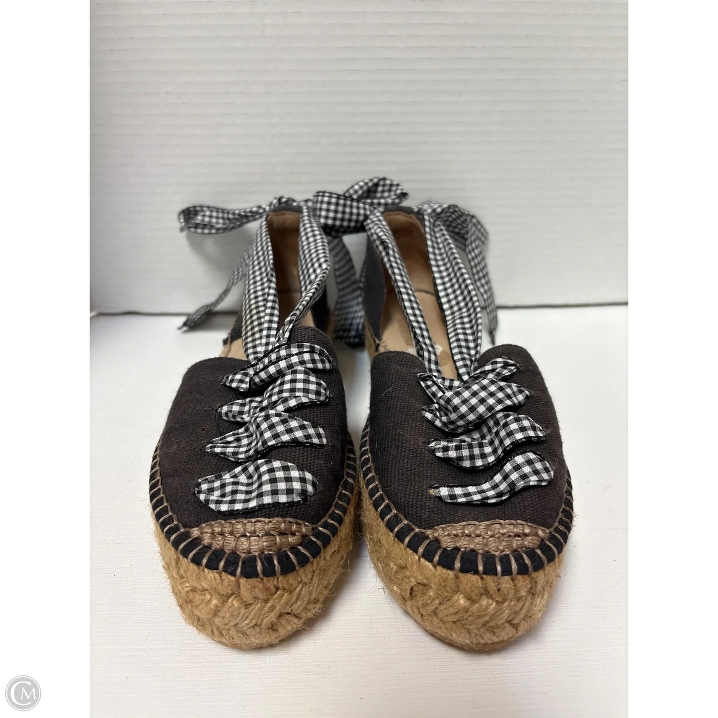 Shoes Flats By Clothes Mentor In Black, Size: 8