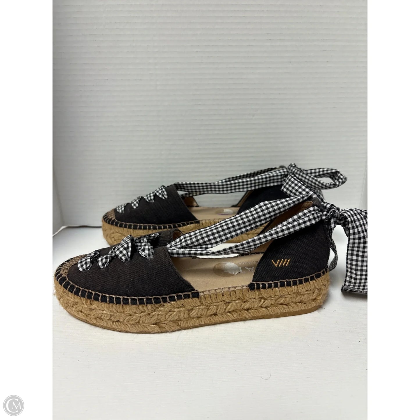 Shoes Flats By Clothes Mentor In Black, Size: 8