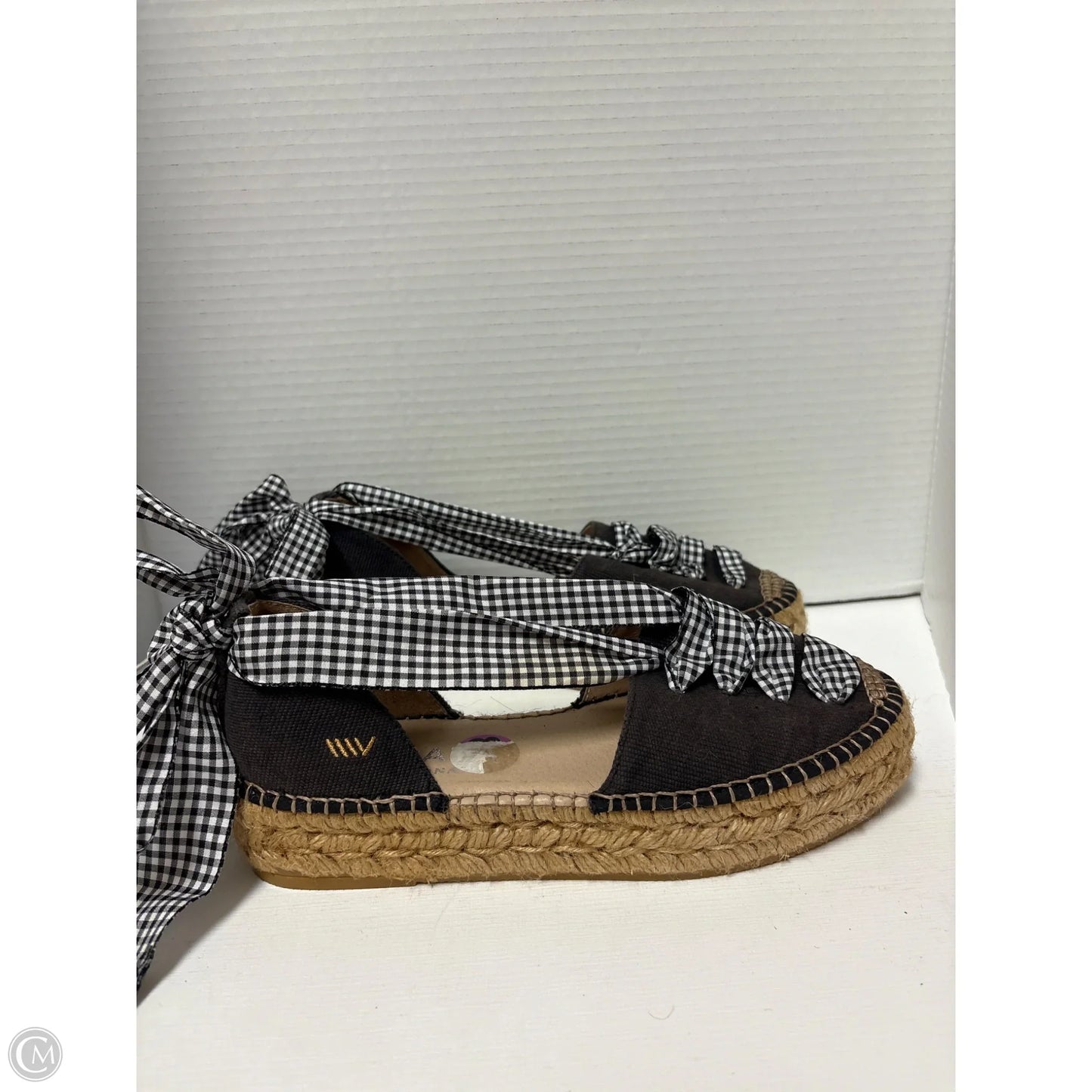 Shoes Flats By Clothes Mentor In Black, Size: 8