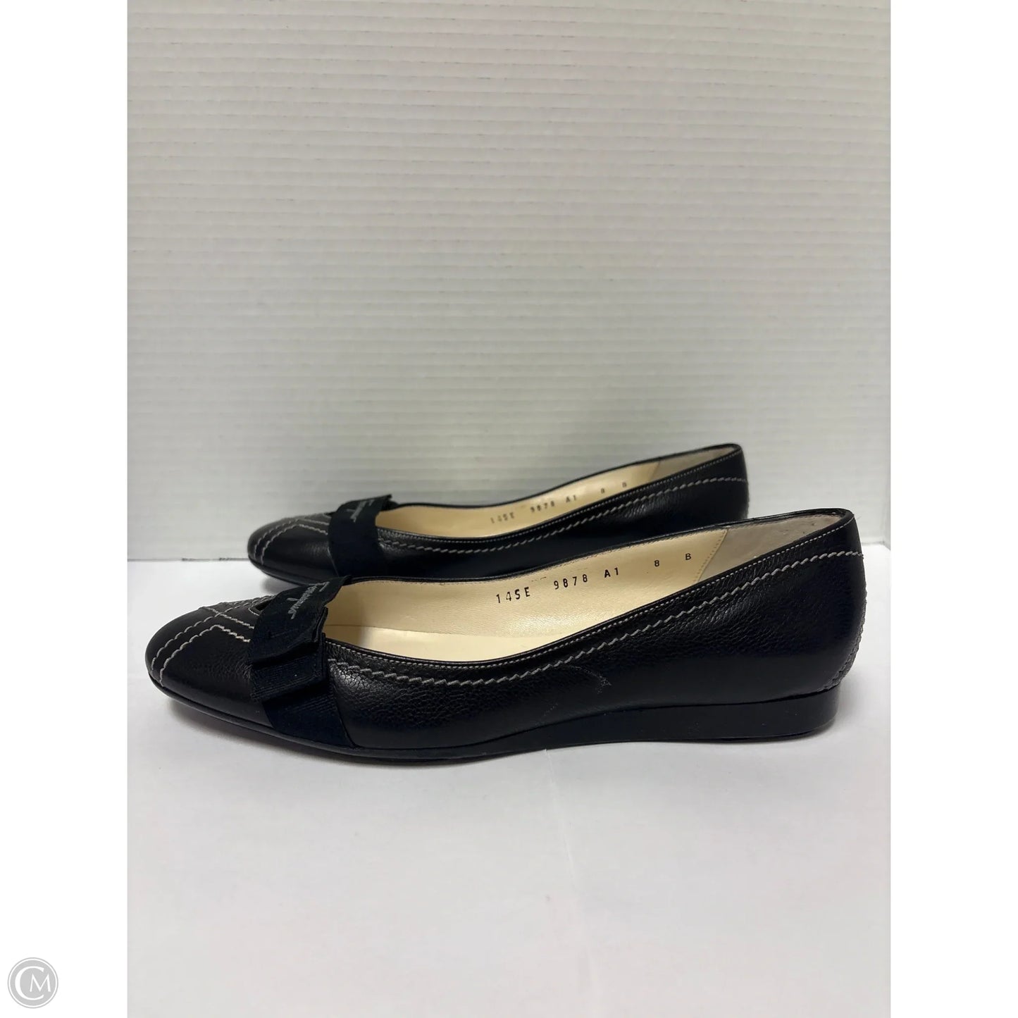 Shoes Flats By Clothes Mentor In Black, Size: 8