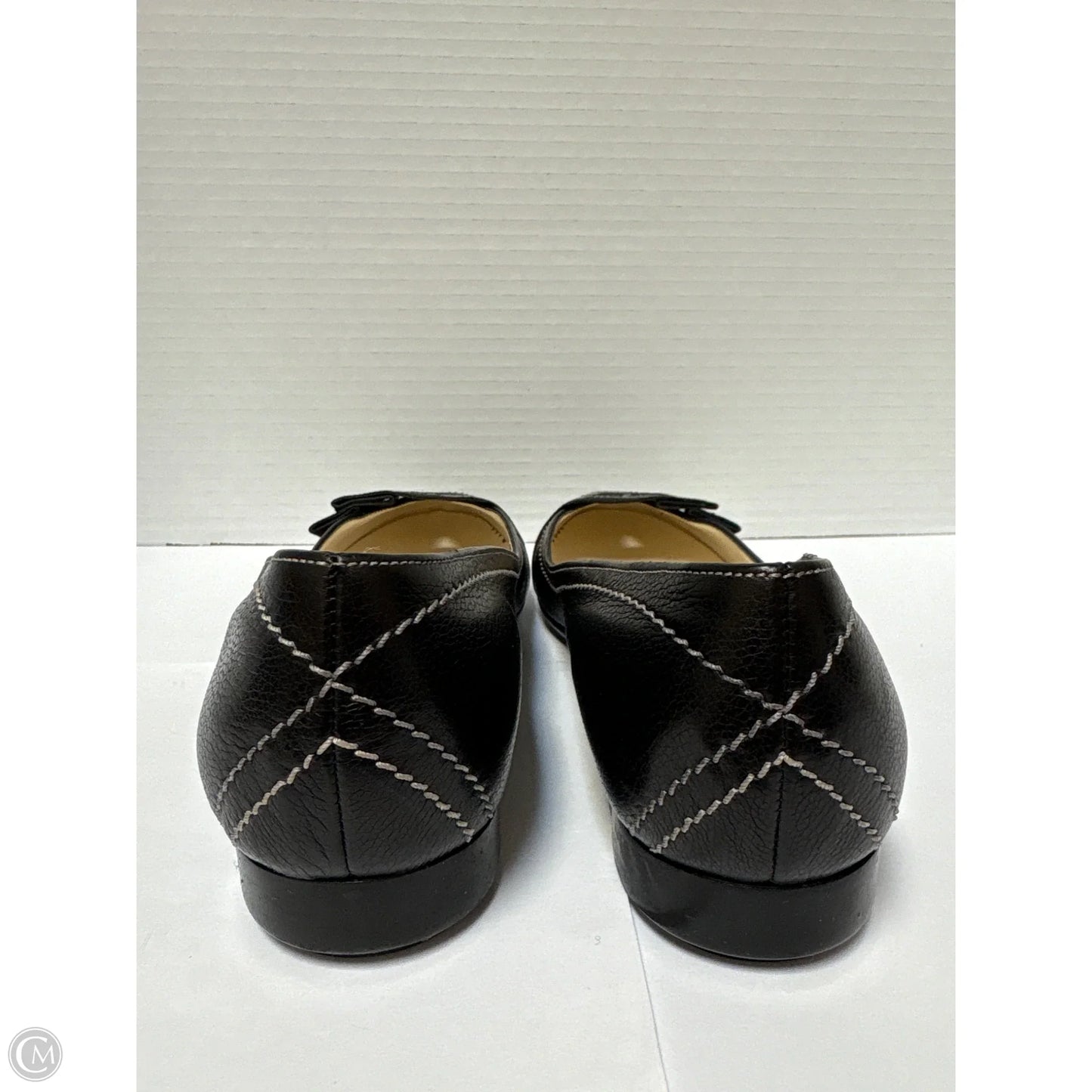 Shoes Flats By Clothes Mentor In Black, Size: 8
