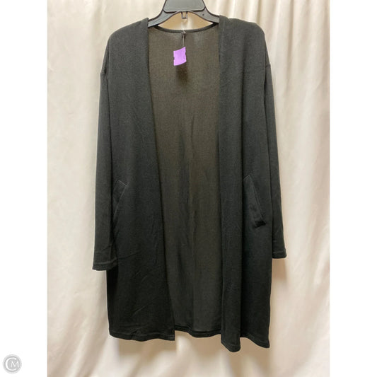 Cardigan By Clothes Mentor In Black, Size: L