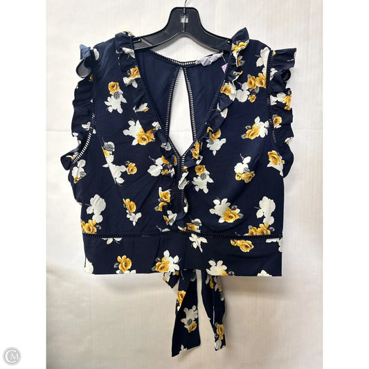 Top Sleeveless By J By Joie In Navy, Size: Xxl