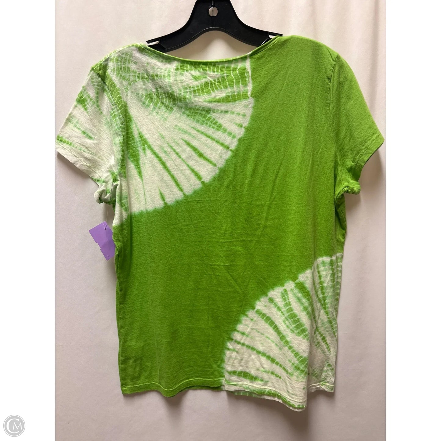 Top Short Sleeve By Michael By Michael Kors In Green, Size: M