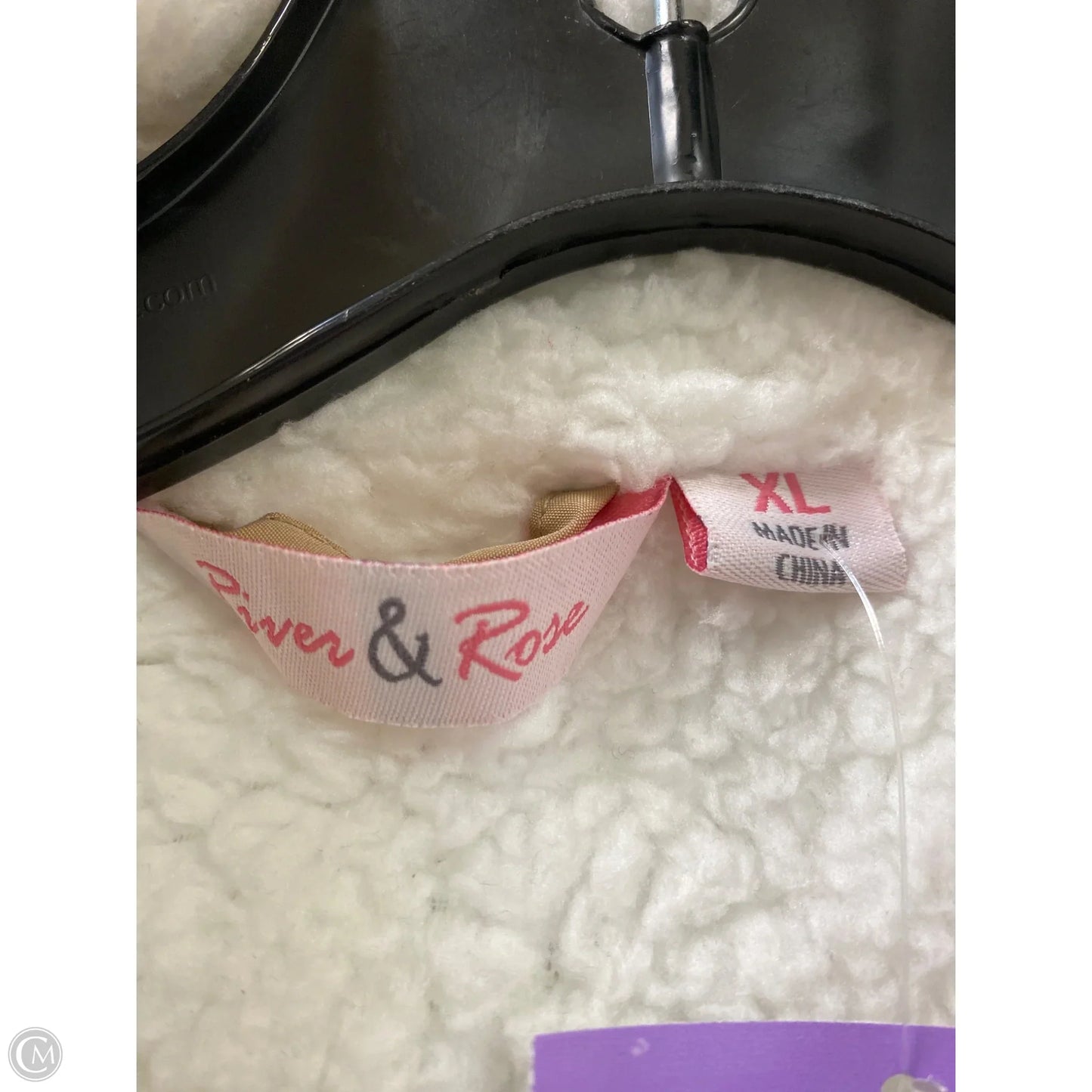 Vest Faux Fur & Sherpa By Clothes Mentor In Beige, Size: Xl