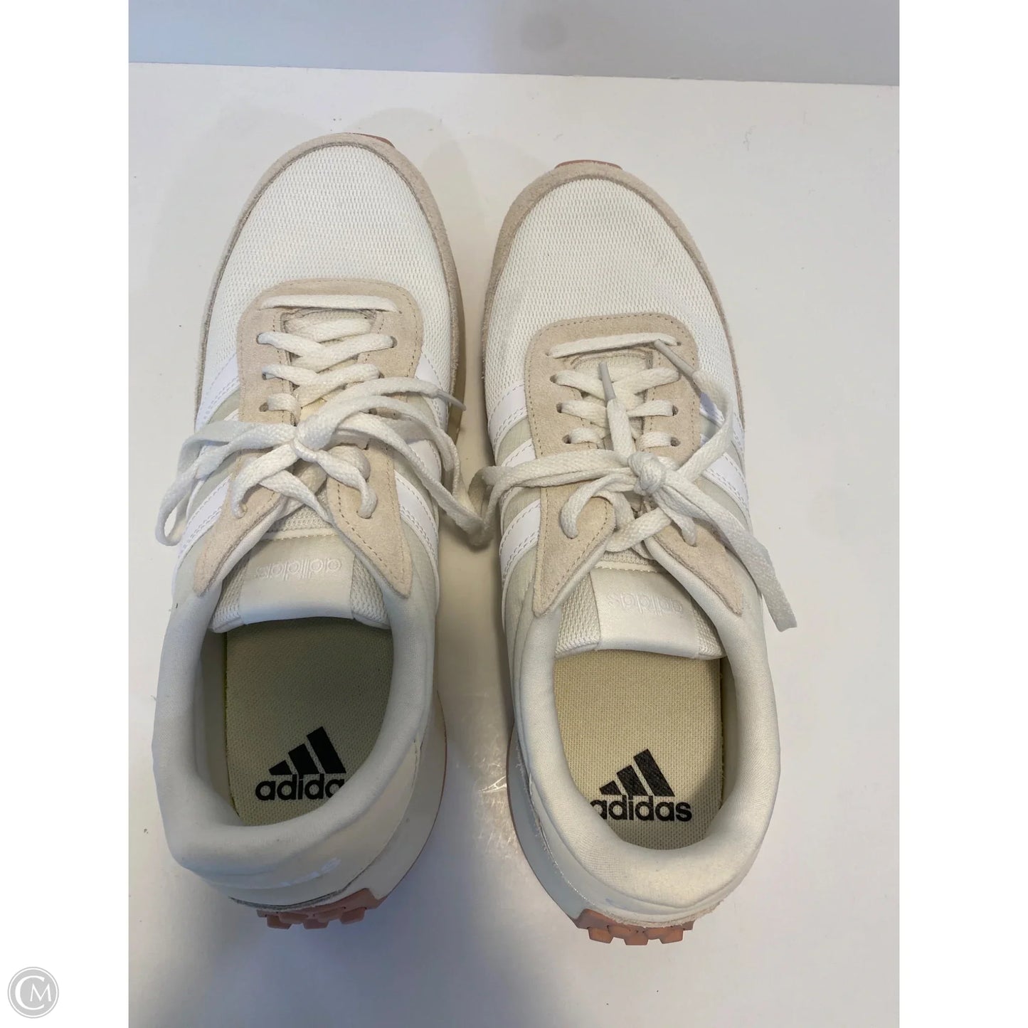 Shoes Athletic By Adidas In Beige, Size: 10