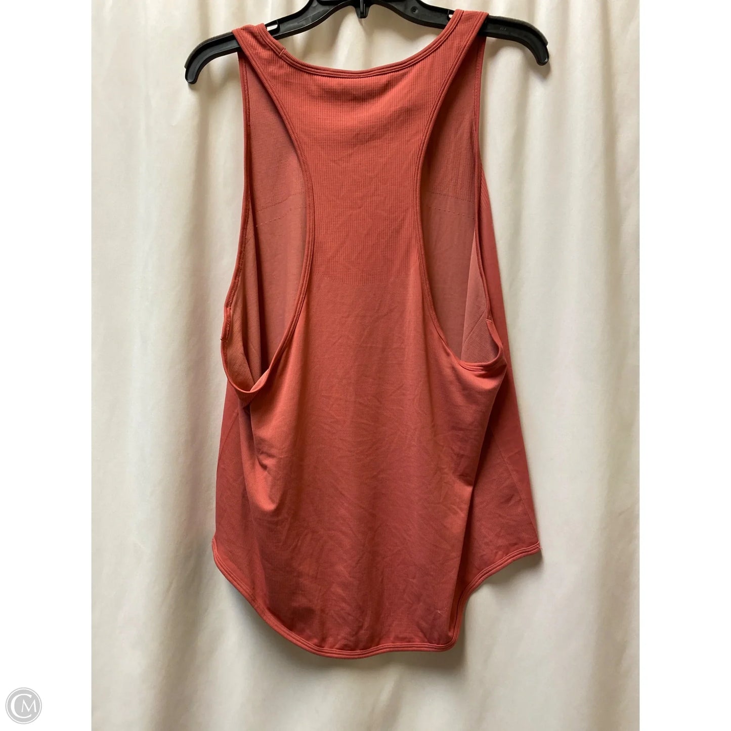 Athletic Tank Top By Gym Shark In Coral, Size: L