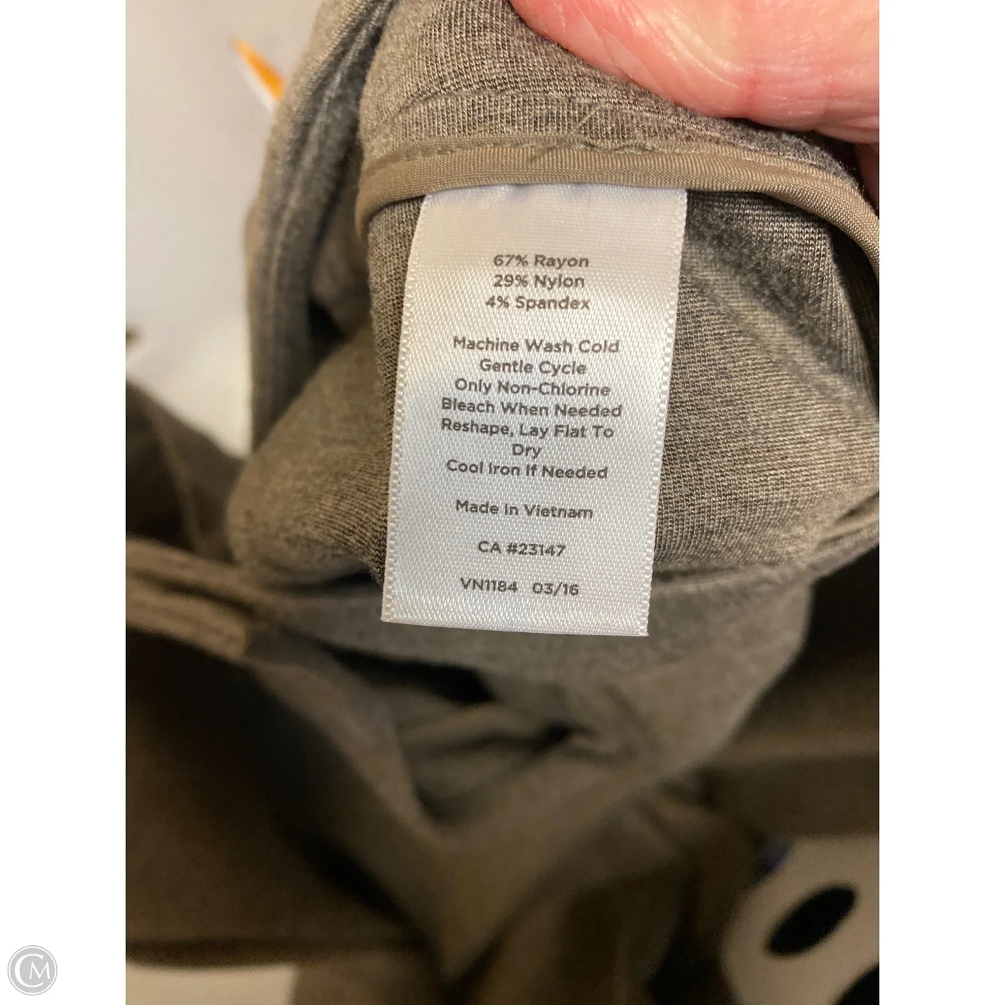 Pants Dress By Talbots In Grey, Size: 16