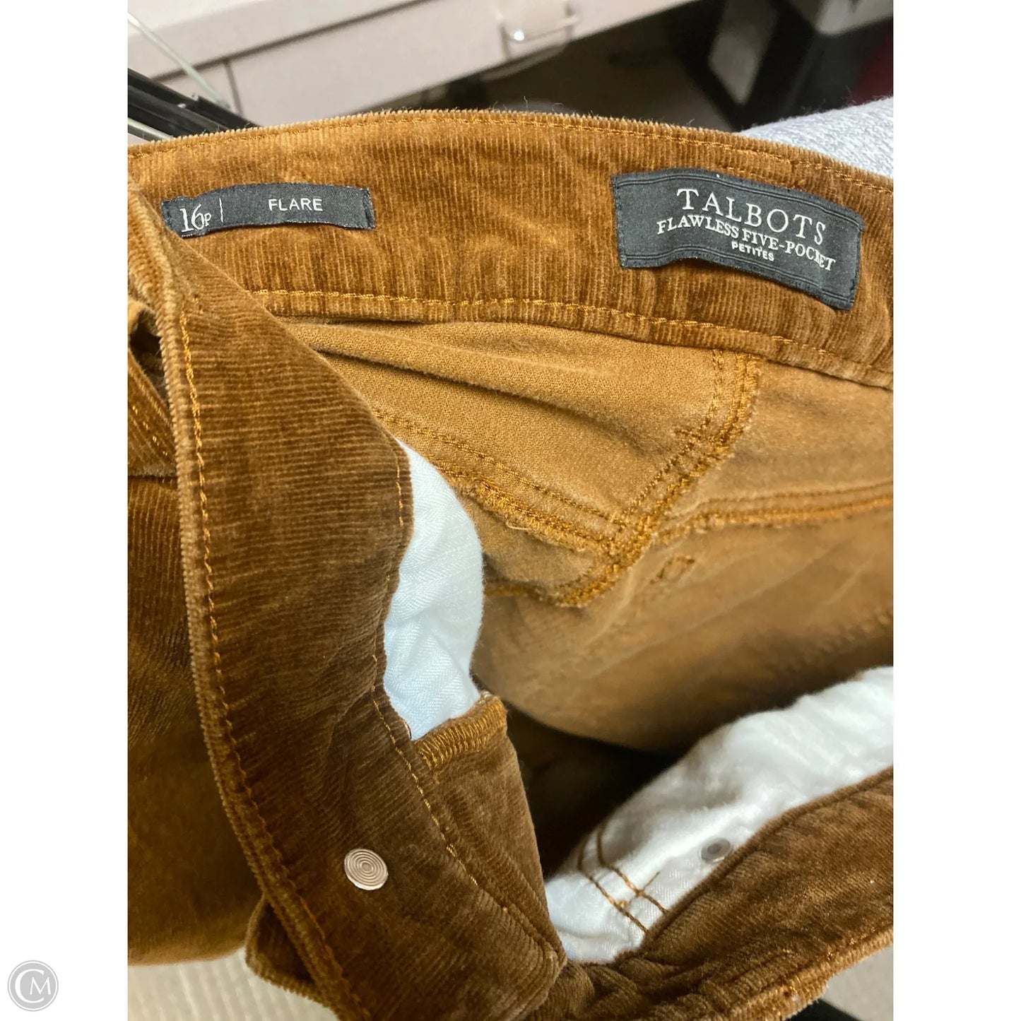 Pants Corduroy By Talbots In Brown, Size: 16