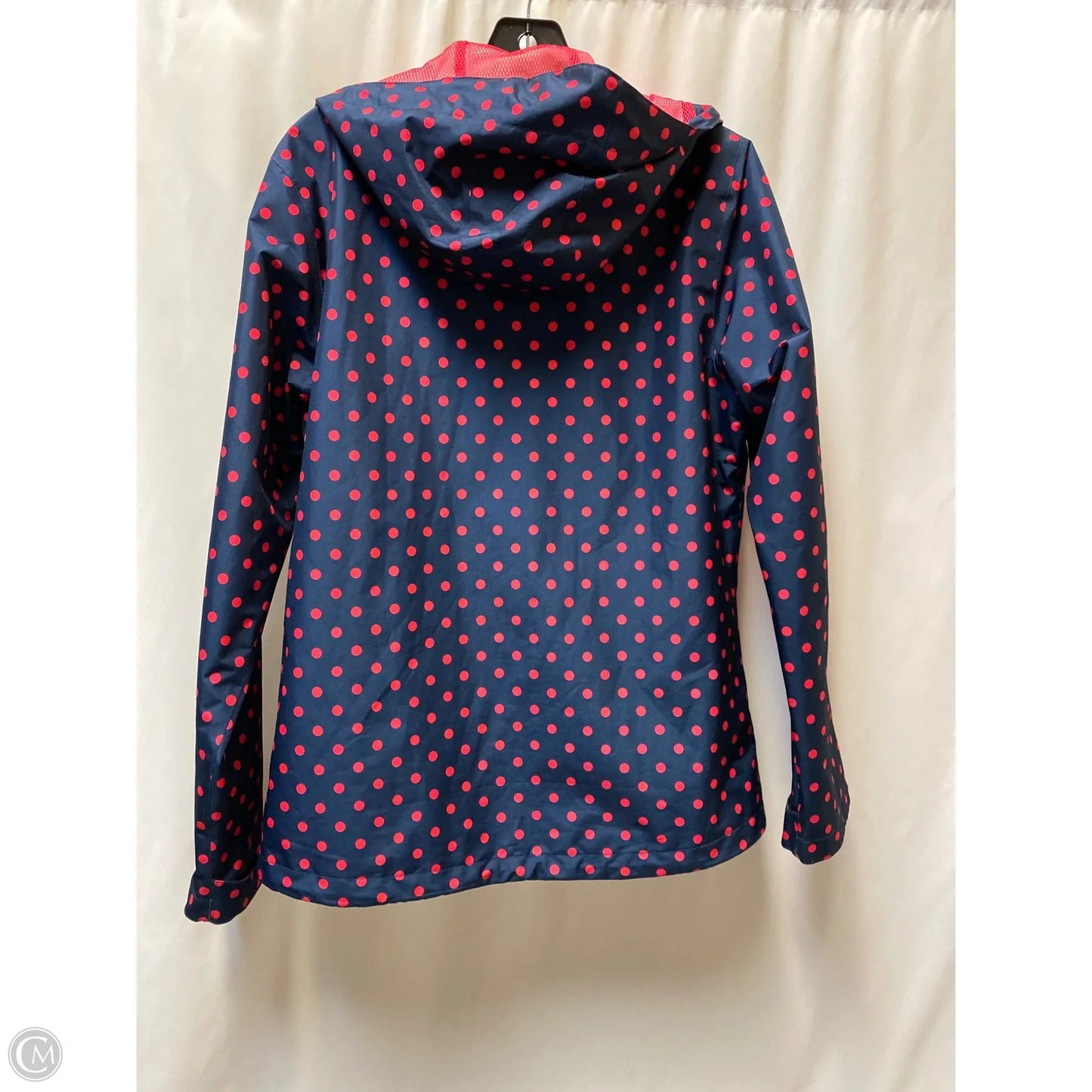 Coat Raincoat By Helly Hansen In Blue, Size: L