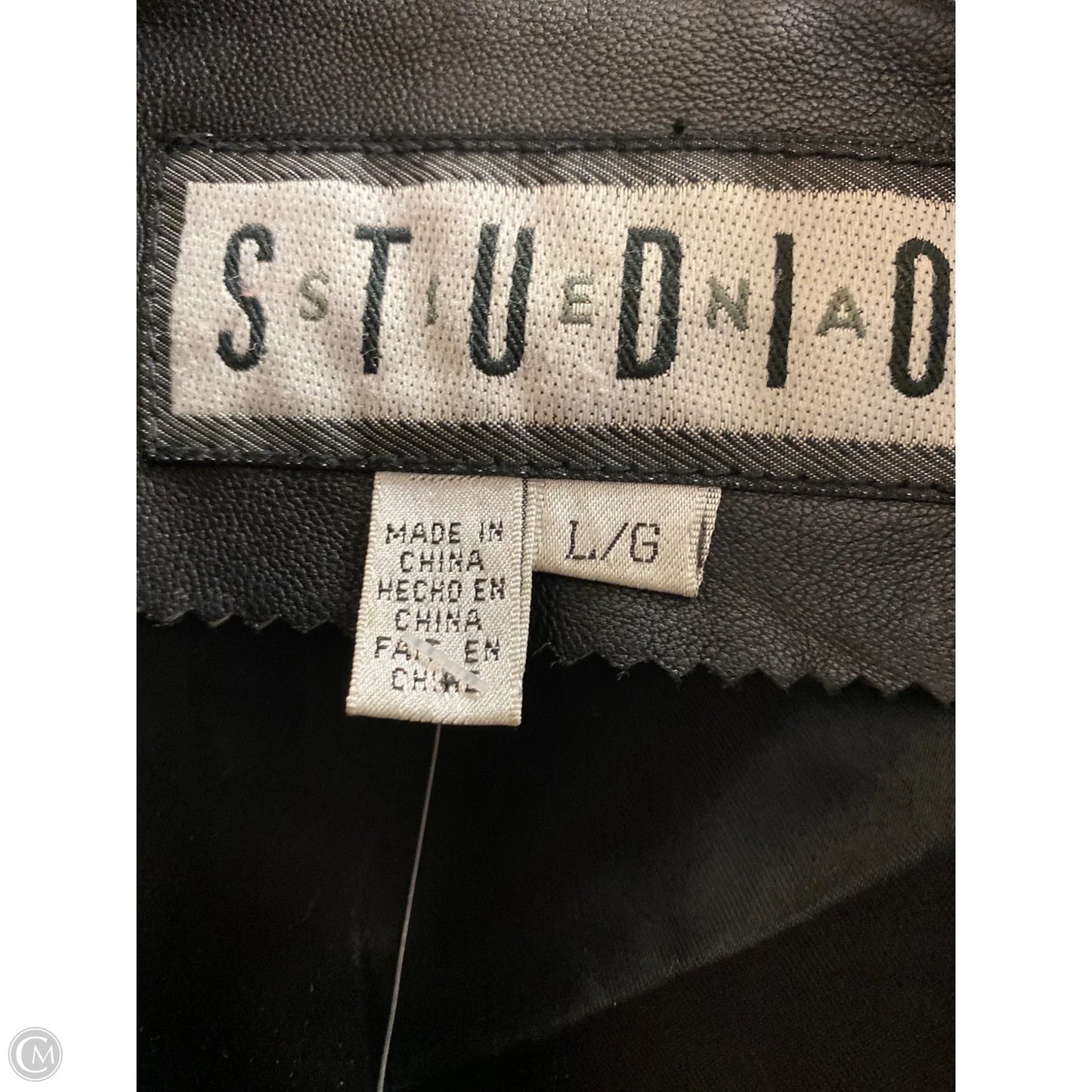 Coat Leather By Sienna Sky In Black, Size: L