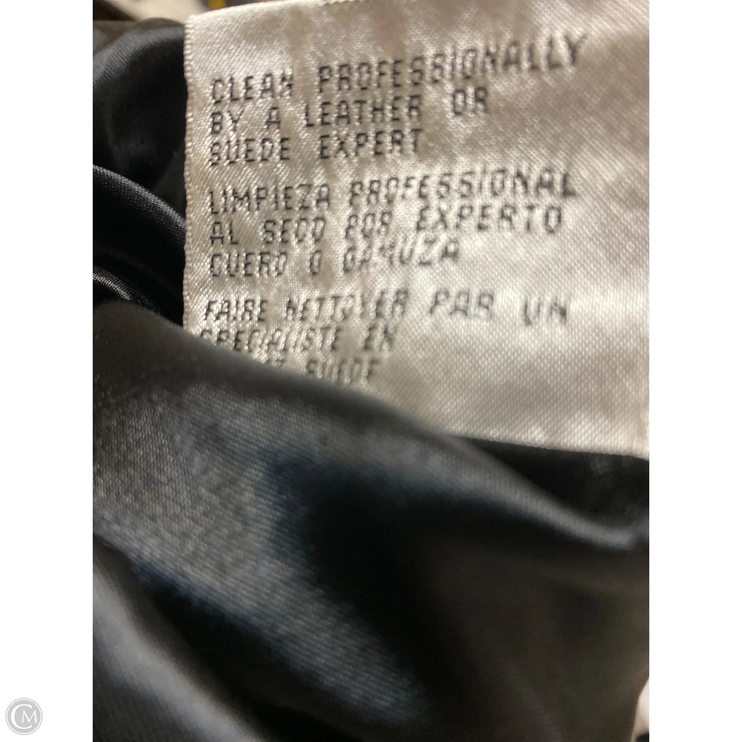 Coat Leather By Sienna Sky In Black, Size: L