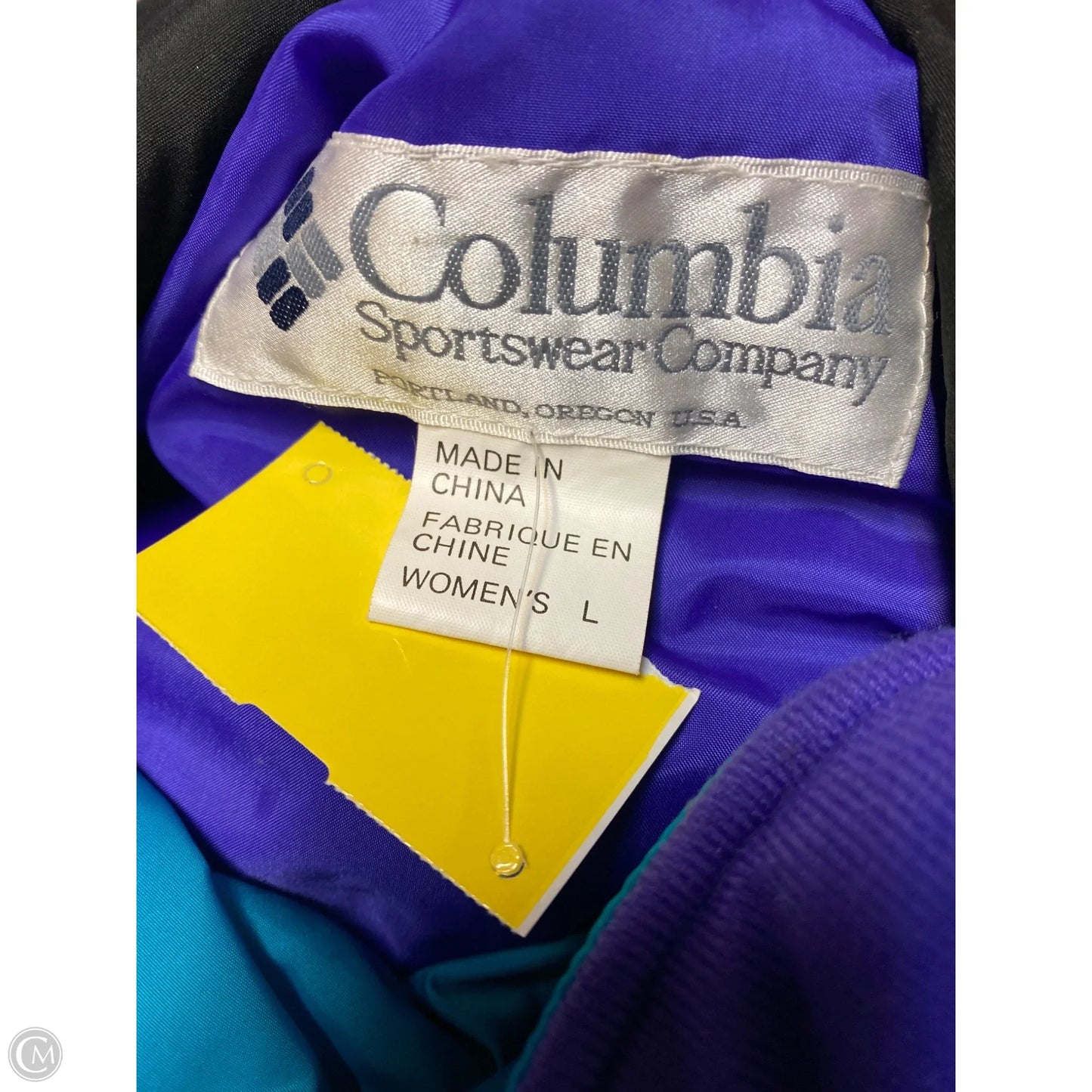 Coat Puffer & Quilted By Columbia In Black, Size: L