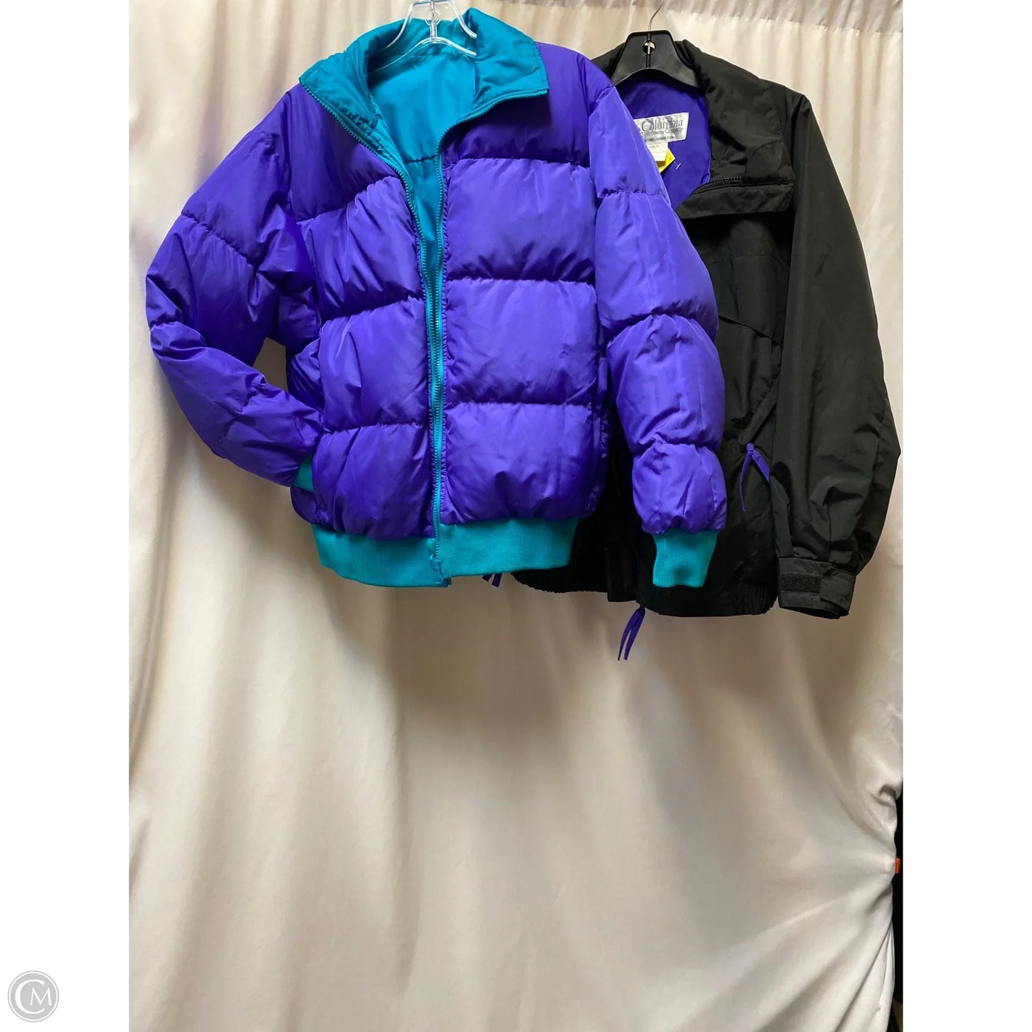 Coat Puffer & Quilted By Columbia In Black, Size: L