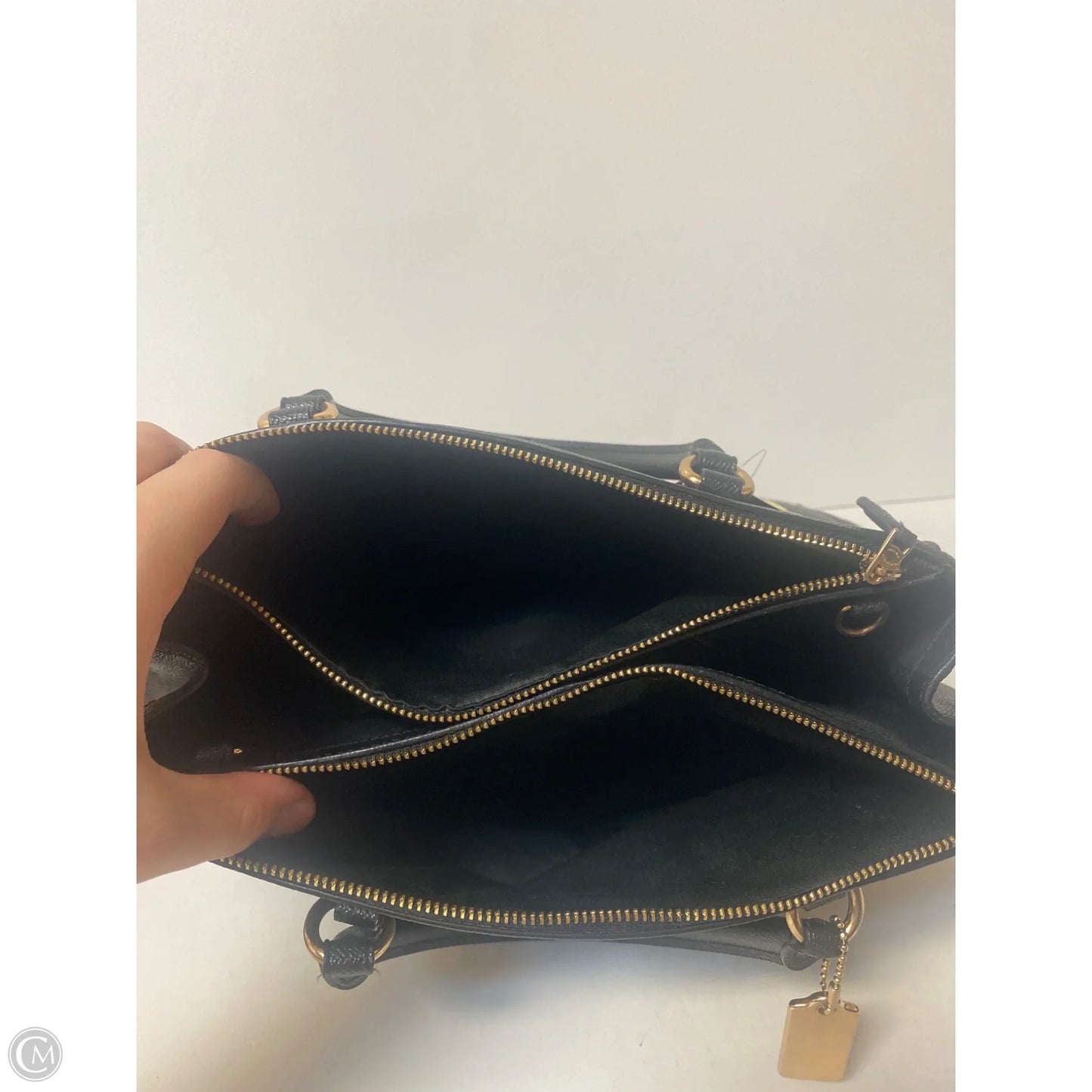 Handbag Designer By Coach, Size: Medium