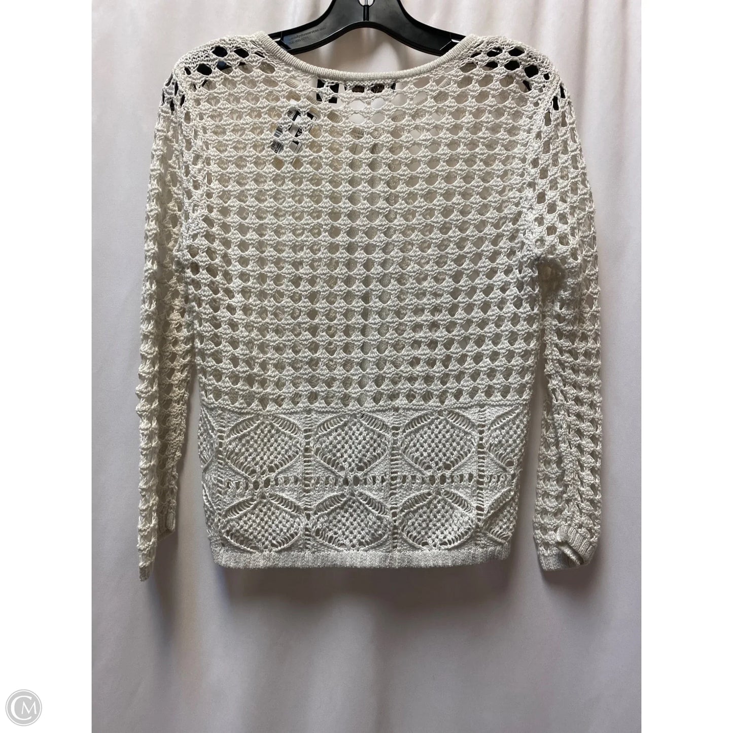 Cardigan By Jeanne Pierre In White, Size: S