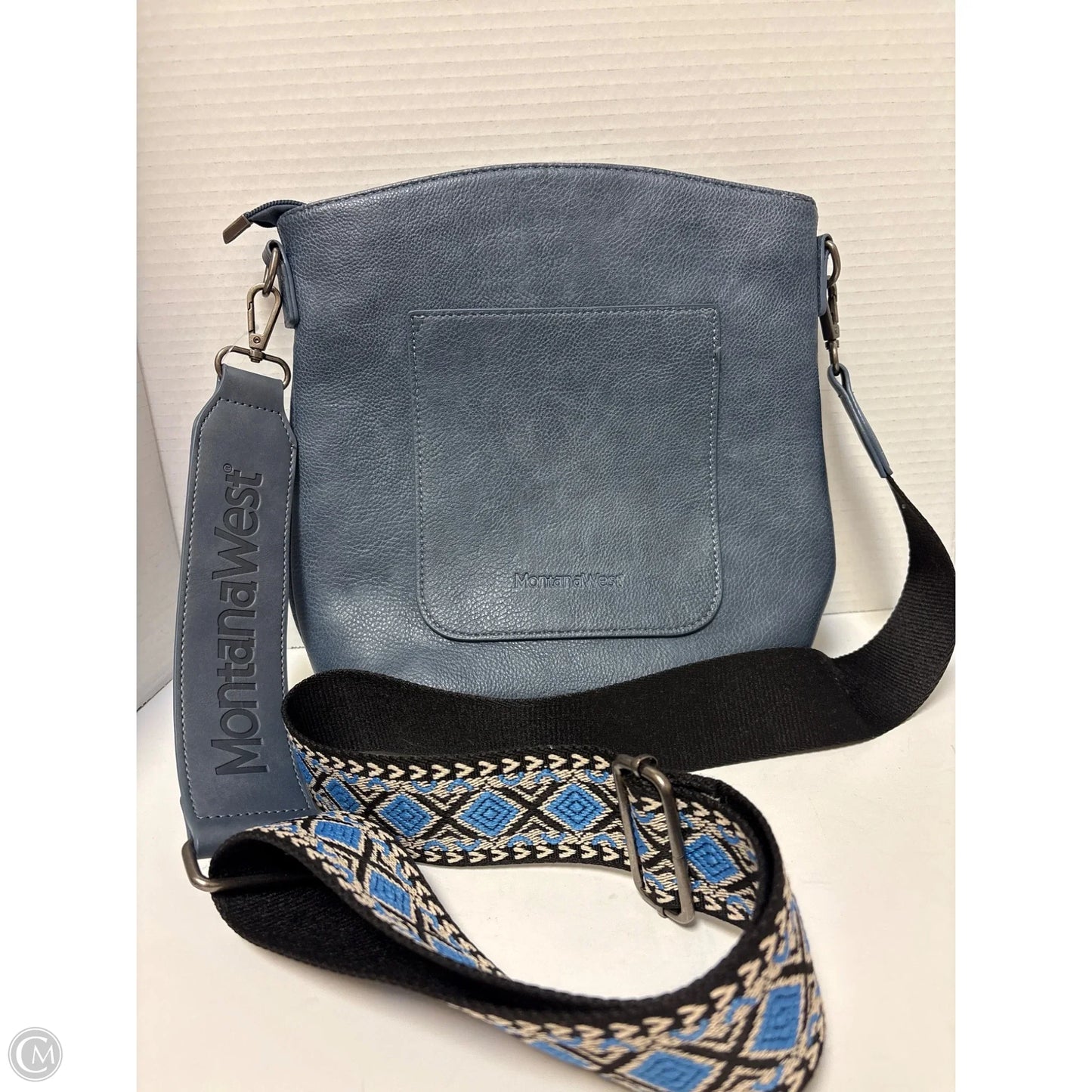 Crossbody Leather By Clothes Mentor, Size: Large