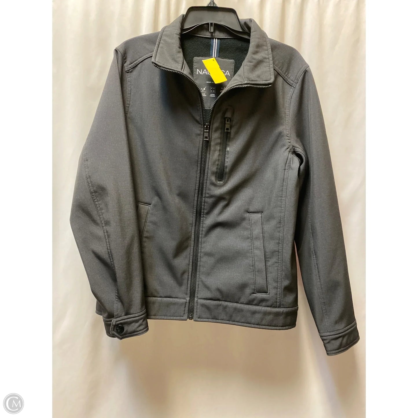 Jacket Fleece By Nautica In Black, Size: S