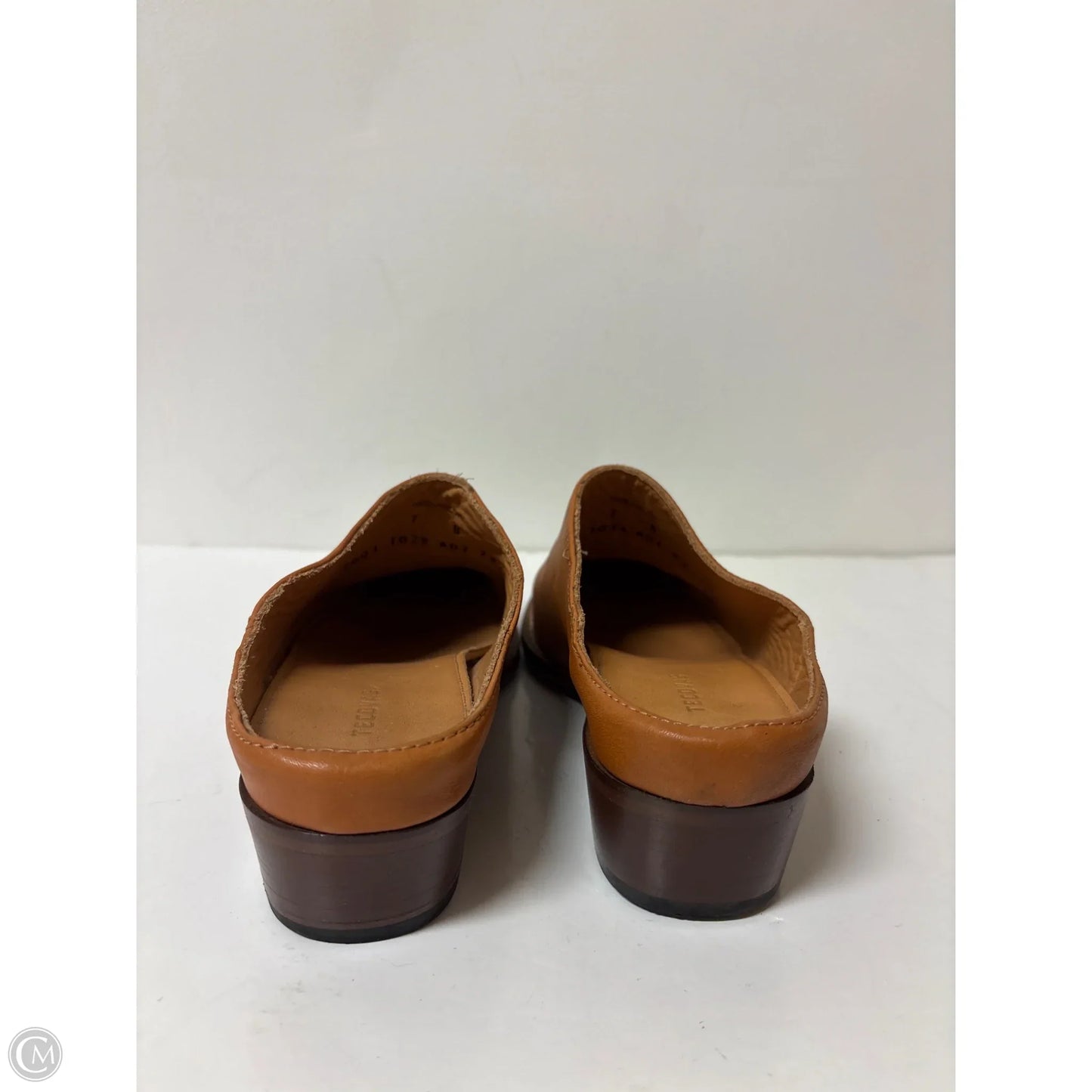 Boots Western By Clothes Mentor In Brown & Orange, Size: 7