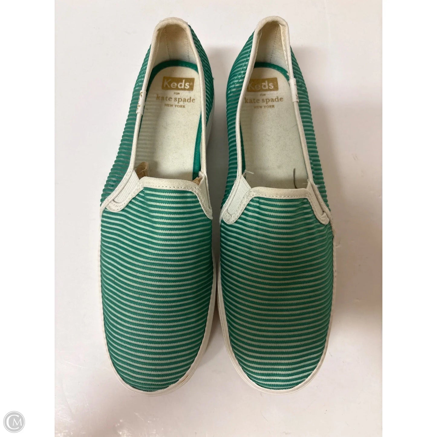 Shoes Sneakers By Keds In Green, Size: 8