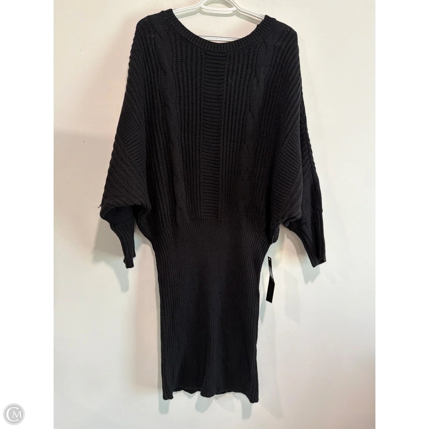 Dress Casual Midi By Almost Famous In Black, Size: L