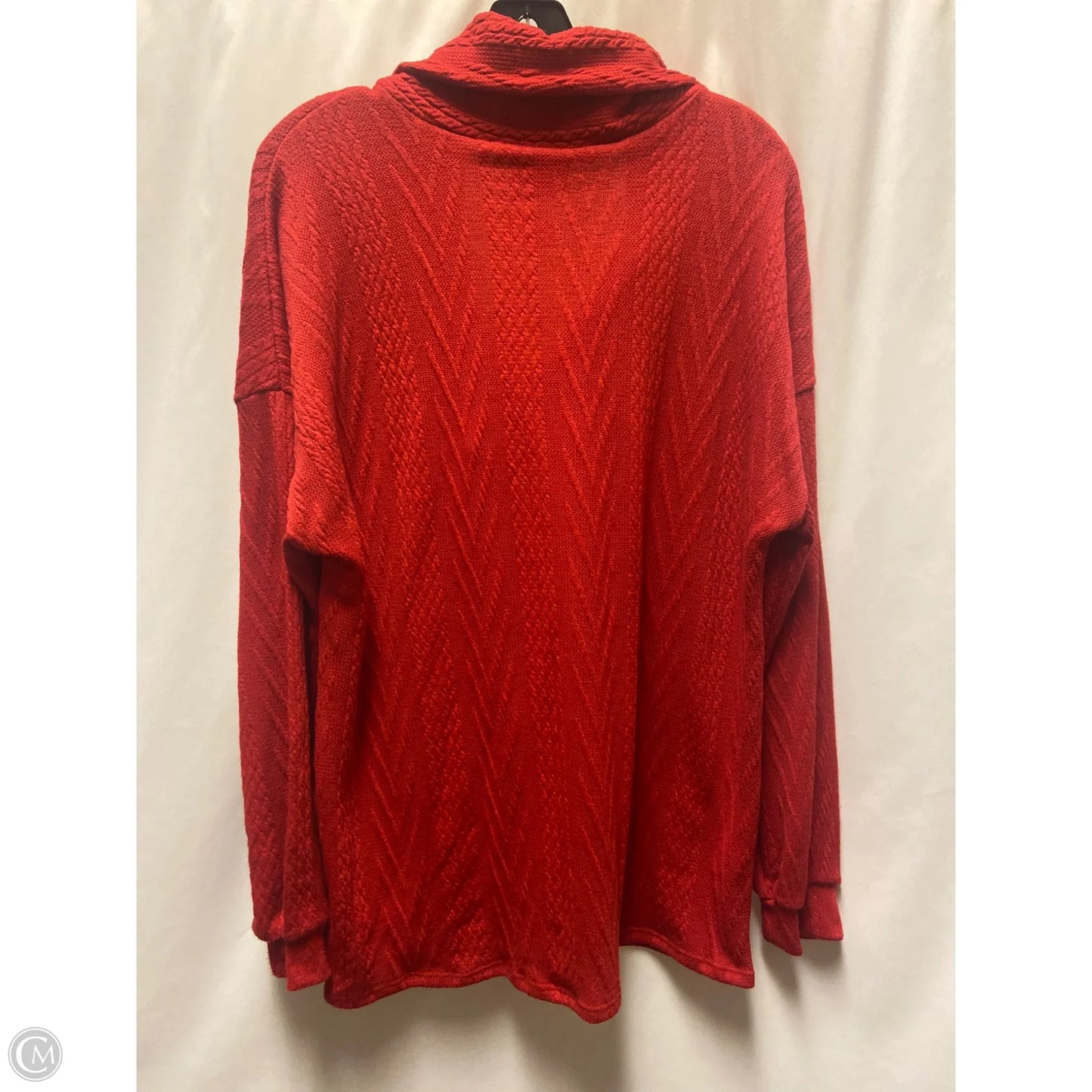 Sweater By Bibi In Red, Size: L