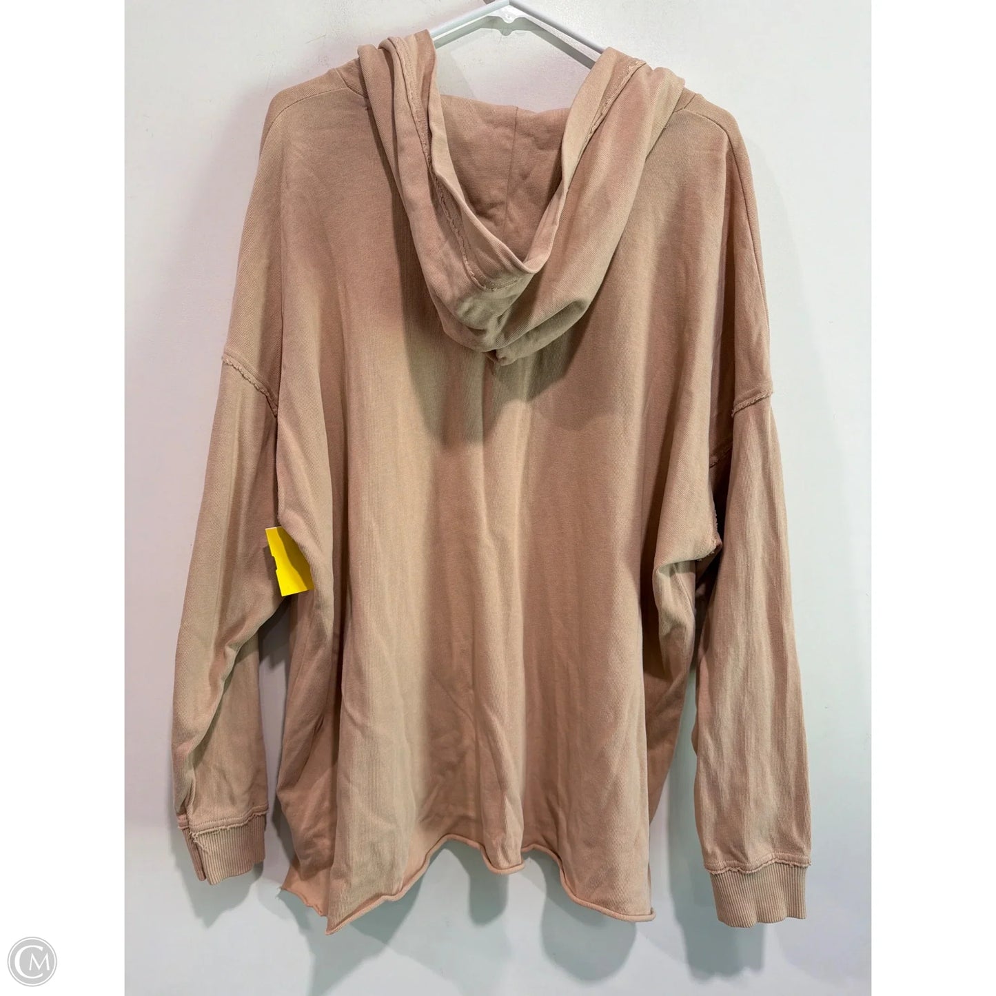 Sweatshirt Hoodie By Aerie In Tan, Size: S
