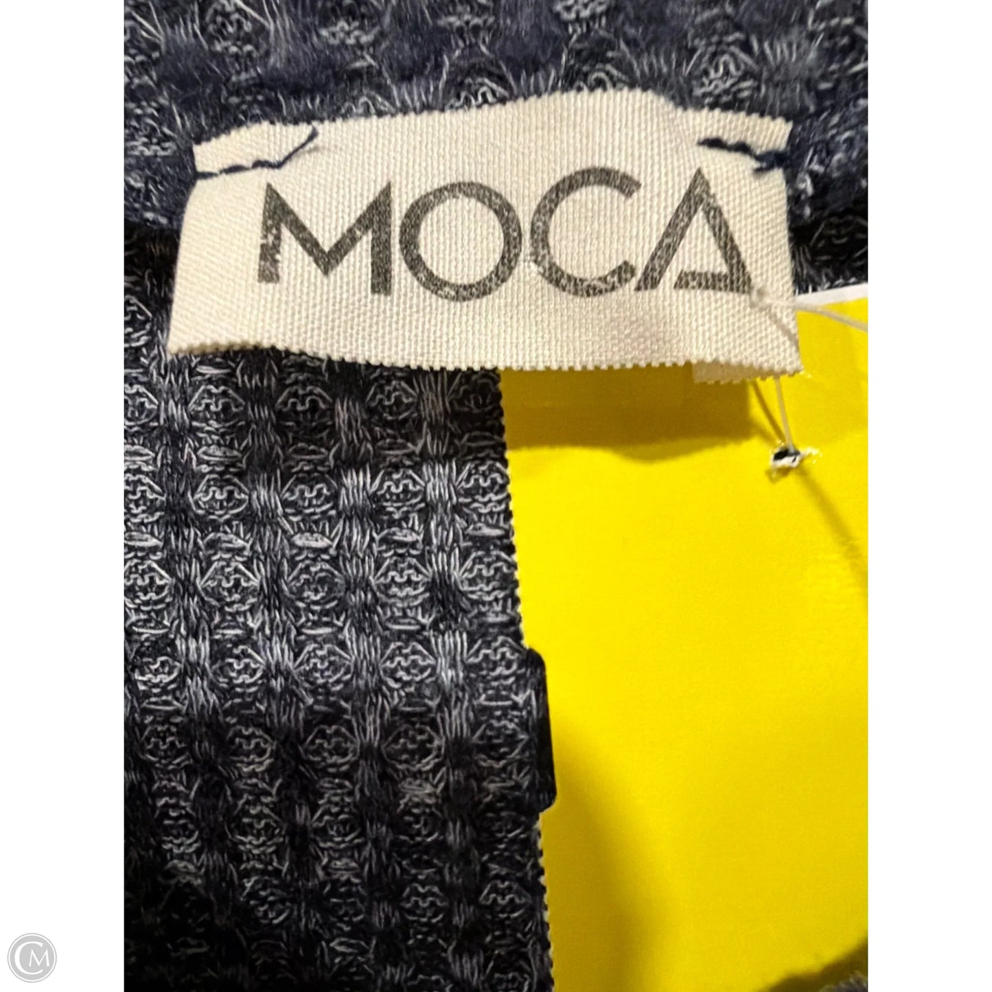 Top Long Sleeve By Clothes Mentor In Navy, Size: M
