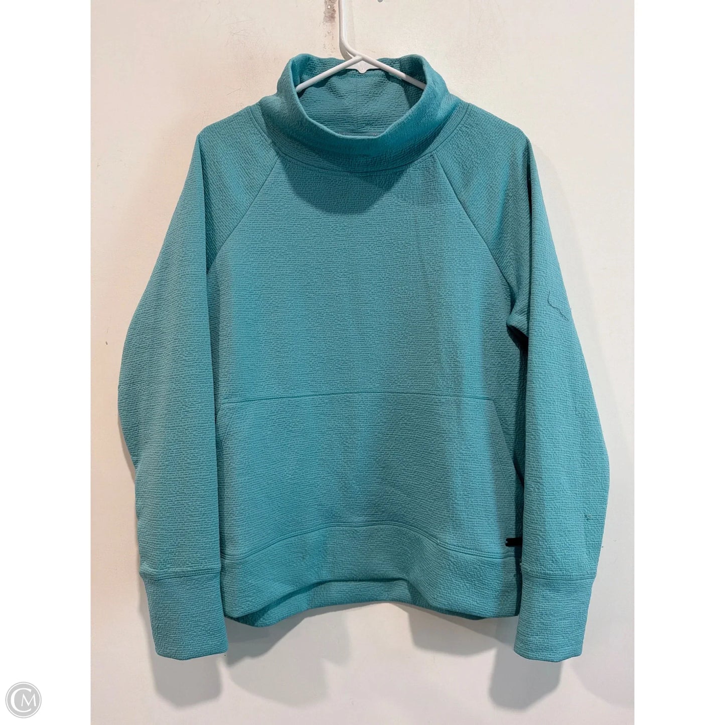 Top Long Sleeve By Nine West In Teal, Size: M