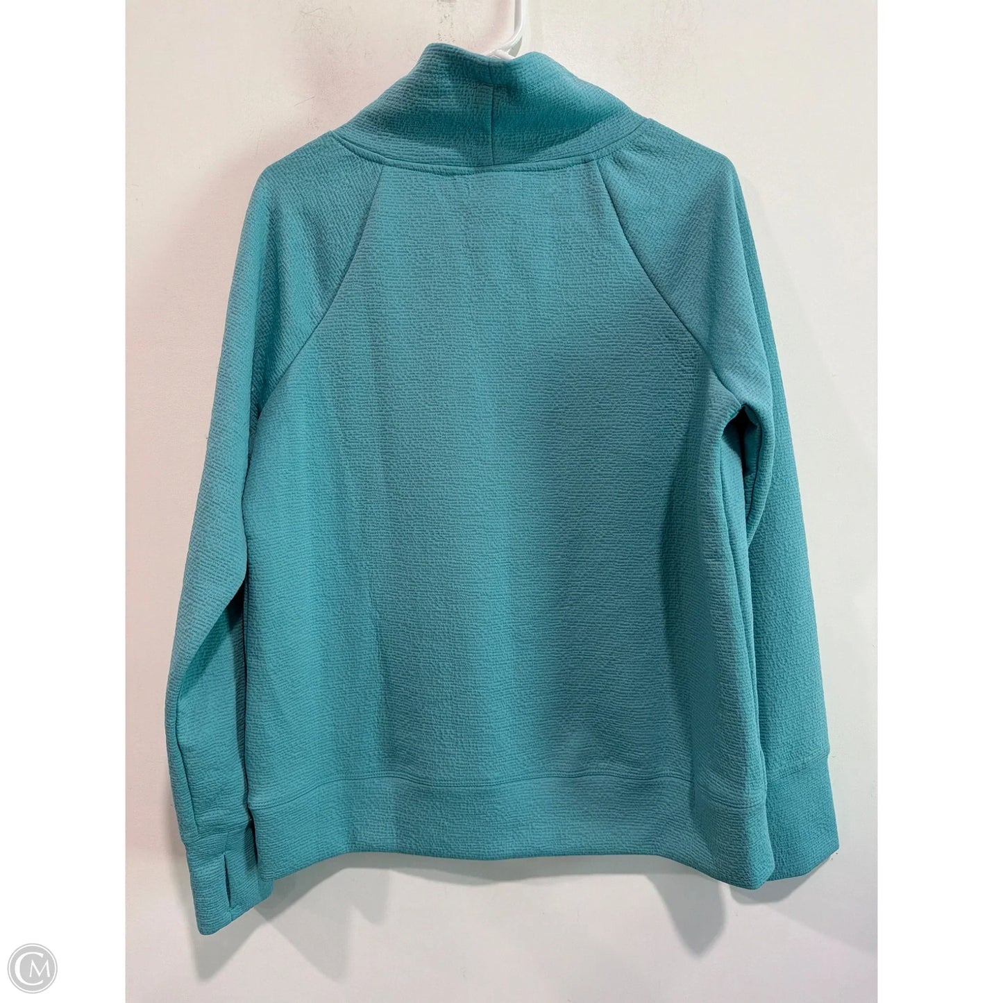 Top Long Sleeve By Nine West In Teal, Size: M