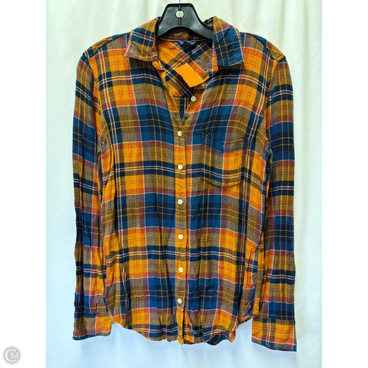 Top Long Sleeve By Aeropostale In Blue, Size: Xs