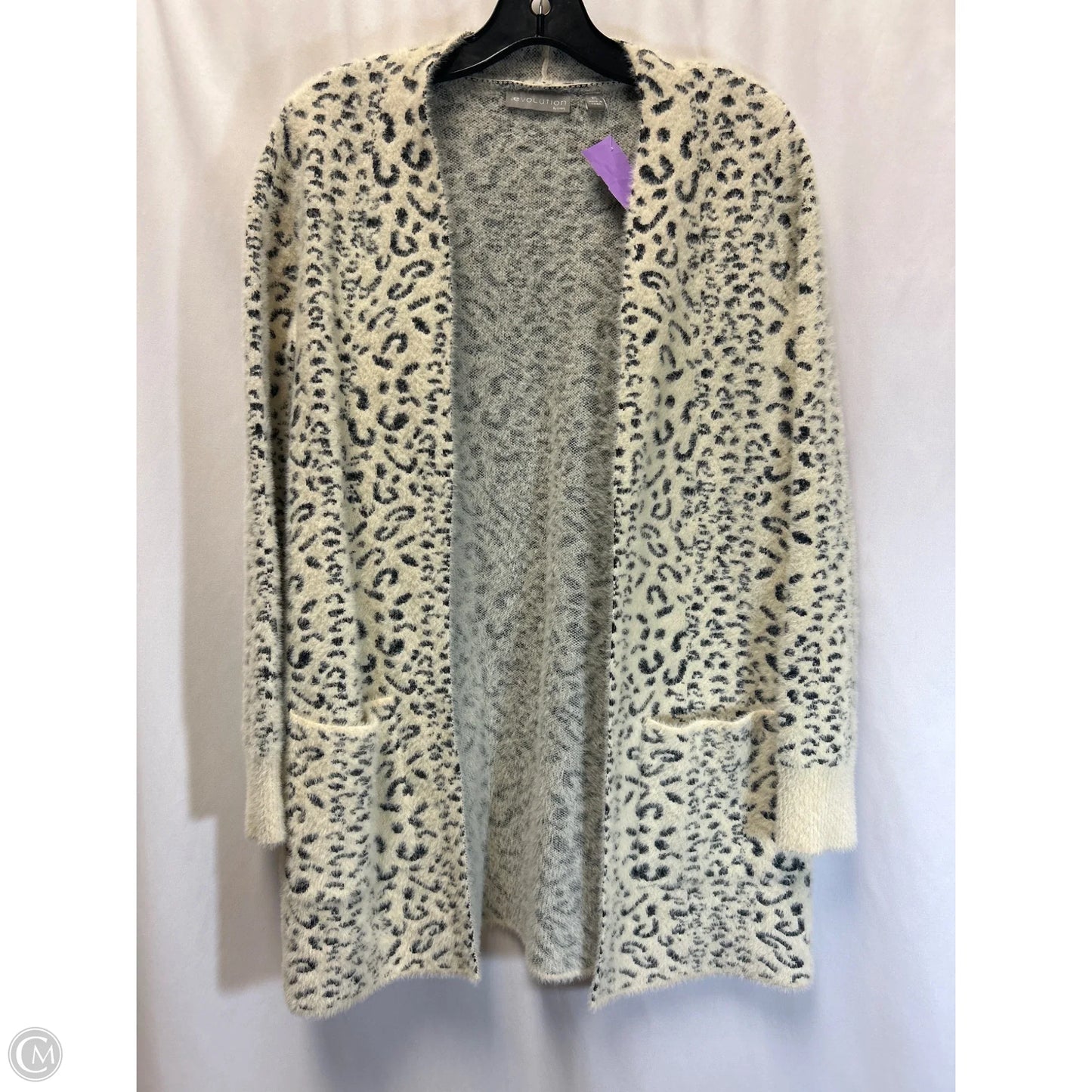 Cardigan By Cyrus Knits In Tan, Size: Xs