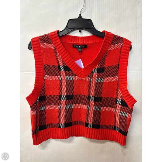 Top Sleeveless By Say What In Orange, Size: L