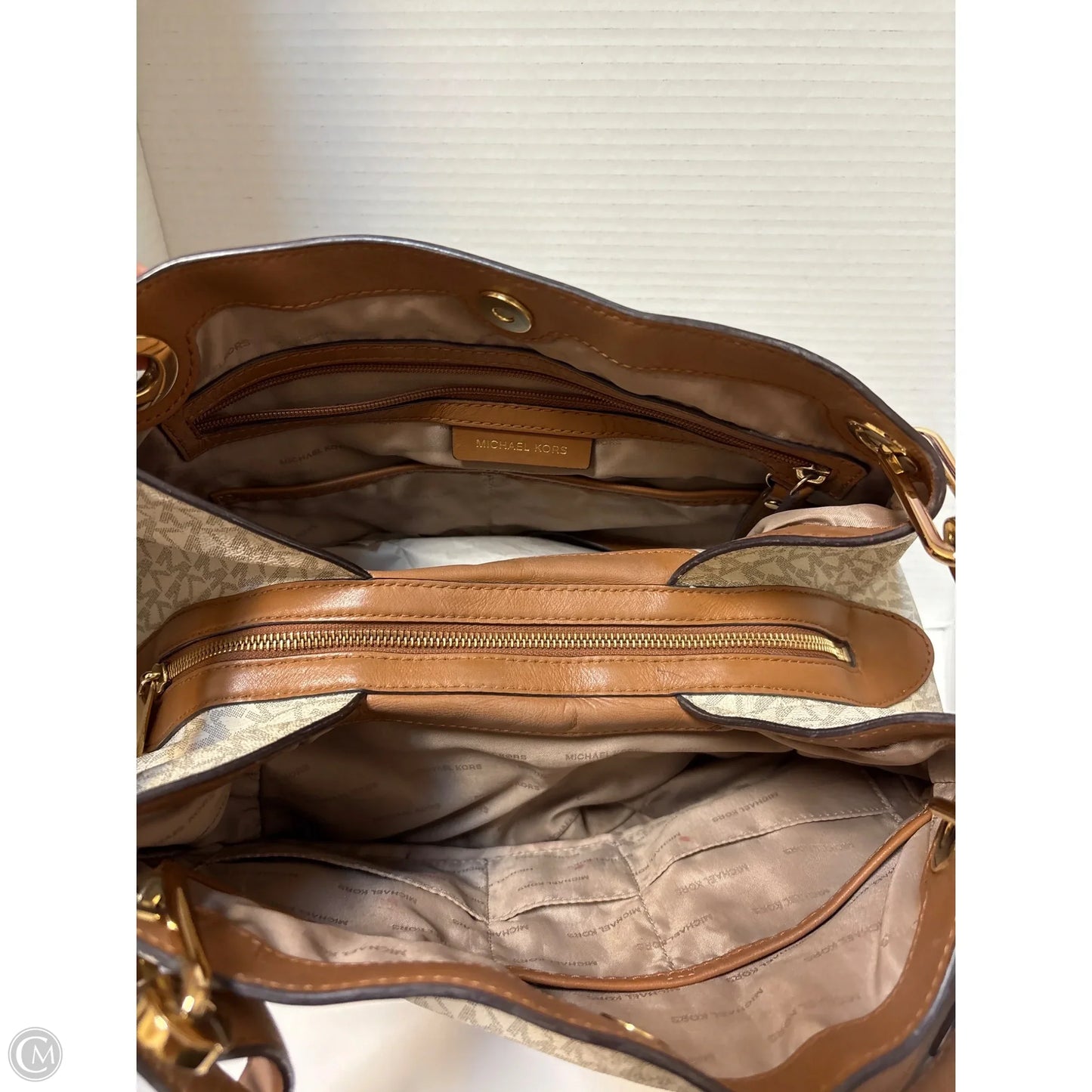 Handbag Designer By Michael Kors, Size: Large