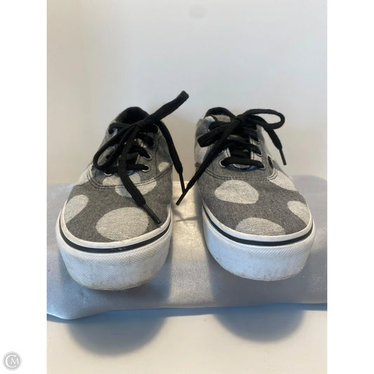 Shoes Sneakers By Vans In Grey, Size: 7.5
