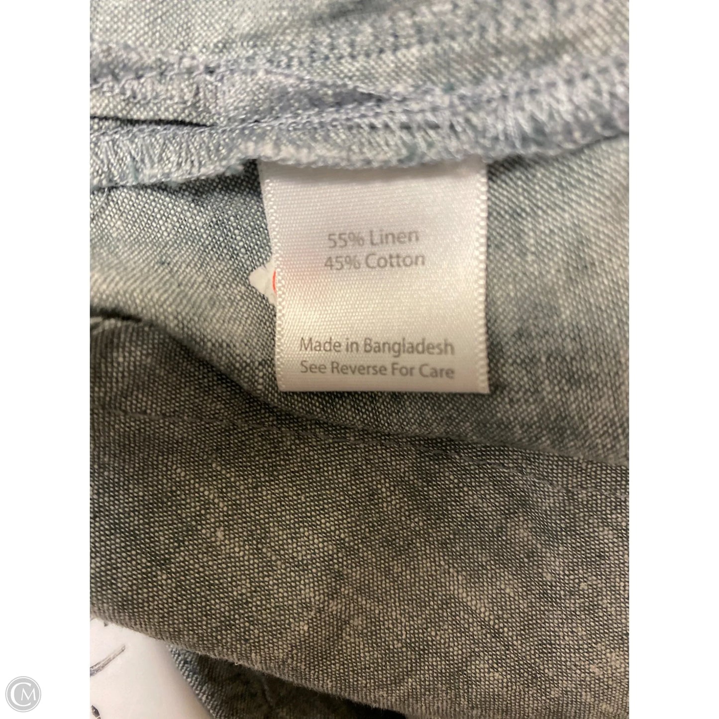 Top Long Sleeve By Clothes Mentor In Grey, Size: L