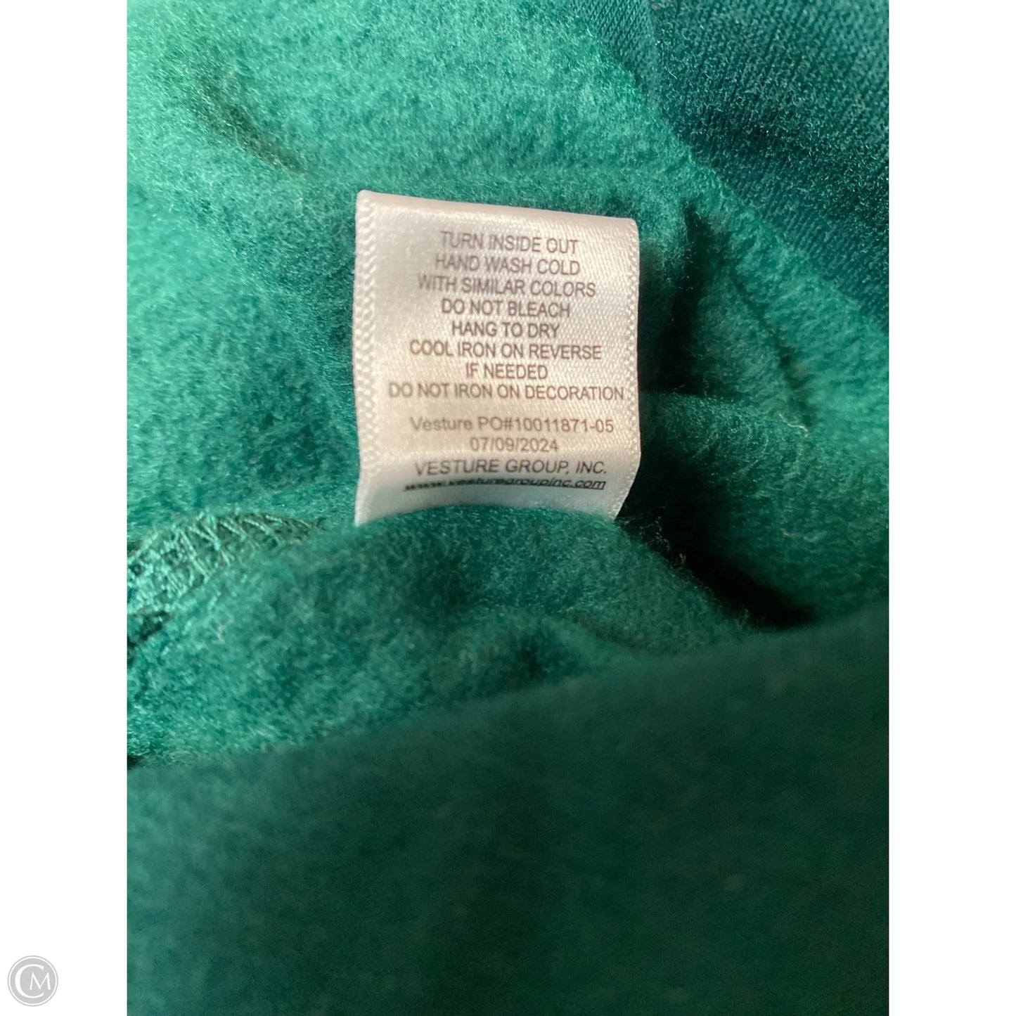 Top Long Sleeve By Chenault In Green, Size: 3x