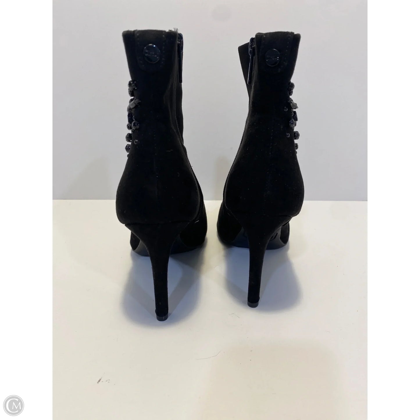 Boots Ankle Heels By Sam Edelman In Black, Size: 8